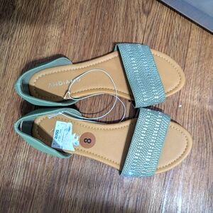 Sandals with stones never worn new